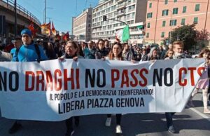 No Green pass genovesi: sabato torniamo in piazza. Alle 16 a De Ferrari