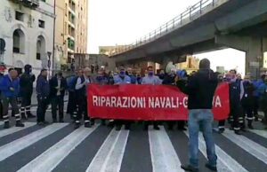 Tute blu genovesi, seconda giornata di sciopero e corteo a De Ferrari
