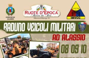 Ad Alassio fine settimana con i mezzi militari d’epoca