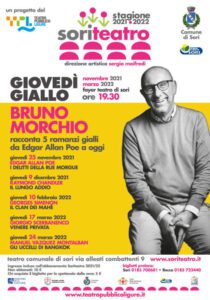 Soriteatro presenta Bruno Morchio