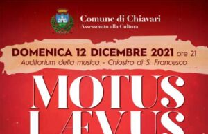 A Chiavari Motus Laevus con l’associazione Corelli Musica A Chiavari “Motus Laevus” con l'associazione Corelli Musica