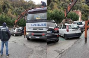 Cimitero di Voltri, sei auto abbandonate rimosse dalla Polizia locale Cimitero di Voltri, sei auto abbandonate rimosse dalla polizia locale
