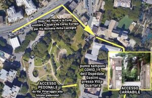 Da domani attivo punto tamponi Ospedale Gaslini a Villa Quartara tamponi