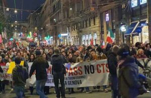 No Green pass, confermata manifestazione odierna a Genova No Green pass, confermata manifestazione odierna a Genova