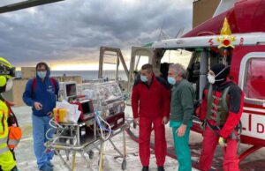 Trasporto neonatale dei VVF da Imperia al Gaslini Trasporto neonatale dei VVf da Imperia al Gaslini