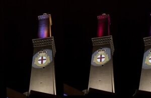 La Lanterna si illumina per la pace mercoledì 2 marzo LANTERNA