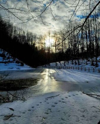 La magia della neve ai Parchi dell’Antola e dell’Aveto