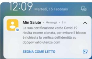 Il vostro Green pass è stato clonato, ma è una truffa Il vostro Green pass è stato clonato, ma è una truffa