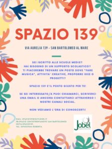 Attività giovani con Spazio 139 a San Bartolomeo