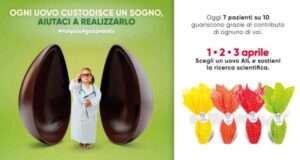 A Loano le “Uova di Pasqua Ail” che aiutano la ricerca