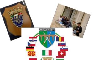 Ufficiali Europei a Raduno a Villa Ormond a Sanremo