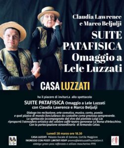A Genova lo spettacolo Suite Patafisica