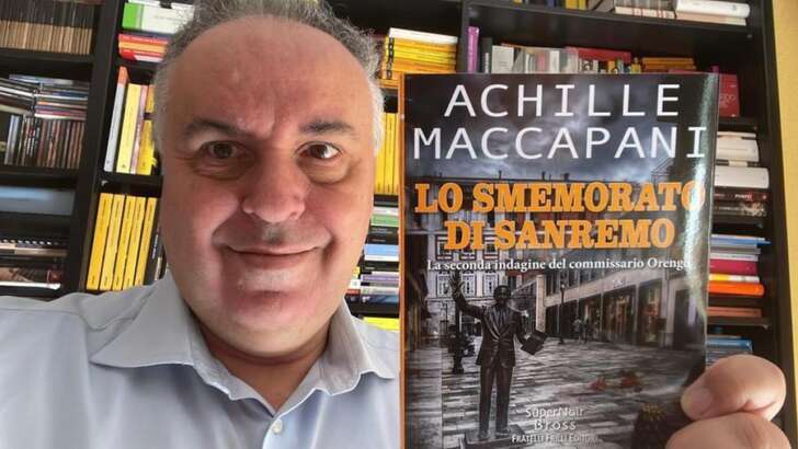Achille Maccapani presenta il suo nuovo romanzo