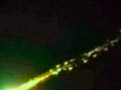 Meteorite finisce la sua corsa nel Mar Ligure Meteorite finisce la sua corsa nel Mar Ligure