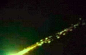 Meteorite finisce la sua corsa nel Mar Ligure Meteorite finisce la sua corsa nel Mar Ligure