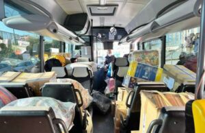 Bus Amt e Tir in Ucraina per portare aiuti e alimenti ai profughi