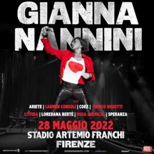 Gianna Nannini fa tappa anche a Genova