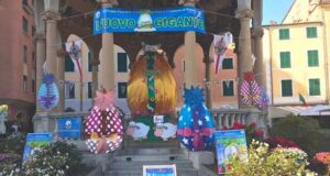 Rapallo, successo per la manifestazione dell'Uovo Gigante