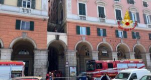 Principio d’incendio in un ristorante di via Turati a Genova