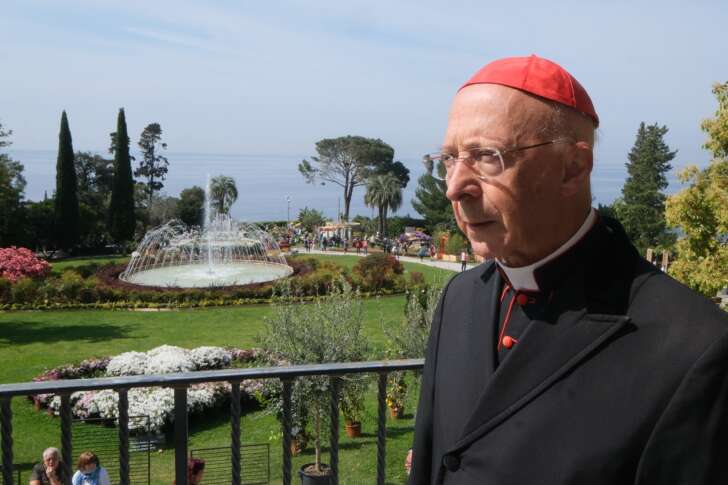 Euroflora accoglie il Cardinal Angelo Bagnasco