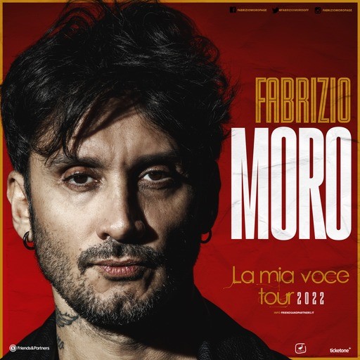 Fabrizio Moro_locandina tour 2022