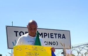 Il camminatore solitario oggi arriverà a Roma