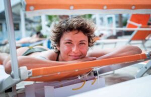 Prima dell’europeo femminile, Valentina Giacinti si rilassa al Papete Prima dell'europeo femminile, Valentina Giacinti si rilassa al Papete.