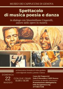 Spettacolo di musica, poesia e danza-Locandina