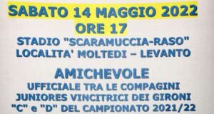 Calcio - Celebra la Juniores del Levanto