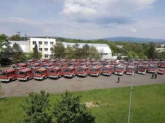 L’Italia dona all’Ucraina 45 mezzi dei Vigili del fuoco