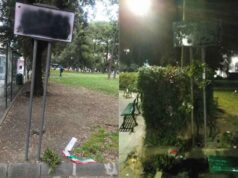 Antifa lordano targa di Venturini e sede di Casapound Antifa lordano targa di Venturini e sede di Casapoun