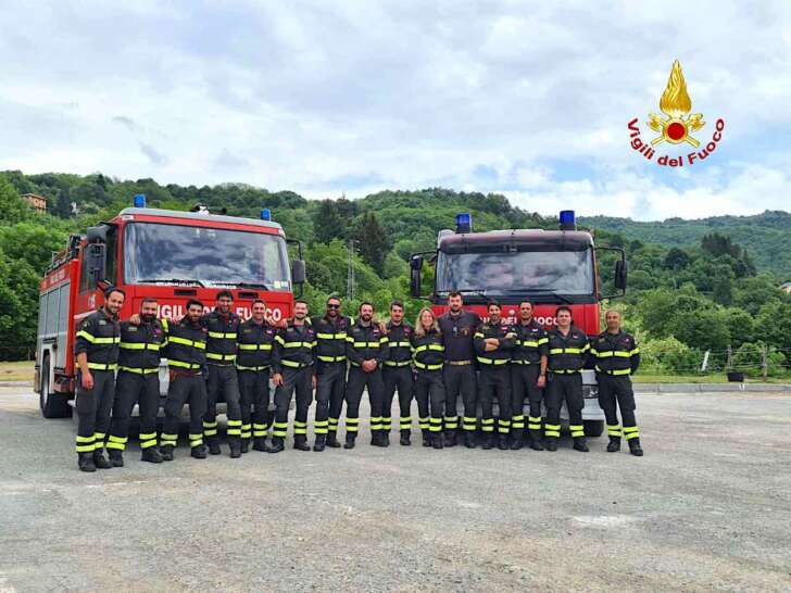 Vigili del fuoco Genova, terminato il Corso patente di secondo Grado