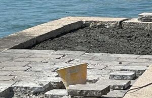 Recco, ripristino pavimentazione del molo di Punta Sant’Anna