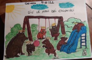 Giù le maschere e le mani dai cinghiali, l’iniziativa popolare