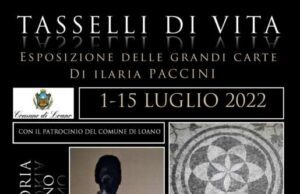 Loano, nella Sala del Mosaico la mostra “Tasselli di vita” di Ilaria Paccini Loano, nella Sala del Mosaico la mostra “Tasselli di vita” di Ilaria Paccini