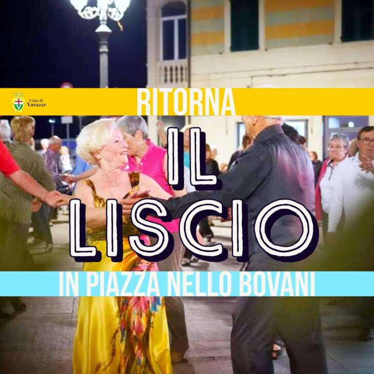 Torna il ballo liscio romagnolo in piazza Bovani a Varazze