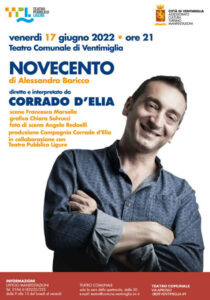 "Novencento"-Spettacolo diretto e interpretato da Corrado D'Elia
