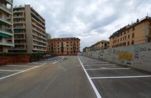 Pegli, ripristinata l’area-parcheggio di via Opisso pegli