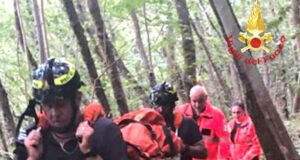 Escursionista s’infortuna a Rocchetta, soccorso dai VVF