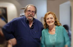 Mostra di Maura Jasoni a Sarzana Maura Jasoni e Cesare Cardelli