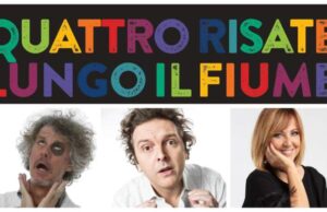 Al via Quattro risate lungo il fiume Quattro risate lungo il fiume con Paolo Migone, Antonio Ornano e Debora Villa