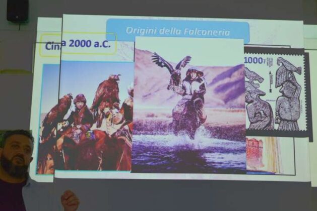 A Genova si è svolto un incontro sull’arte della falconeria