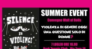 Wall of Dolls Summer Event-Convegno contro la violenza di genere