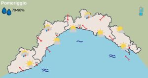 Meteo Liguria, discesa delle temperature e temporali: le previsioni