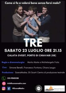 Tre-Spettacolo teatrale-Locandina