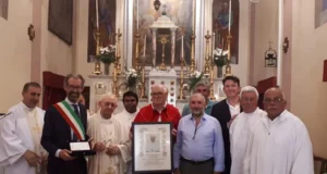 Festa a Cesio per i 60 anni di sacerdozio di Monsignor Gandolfo