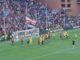 Genoa-Benevento 3-2, Grifone avanti in Coppa Italia