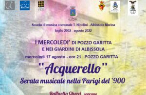 Continuano I Mercoledì di Pozzo Garitta Locandina Acquerello