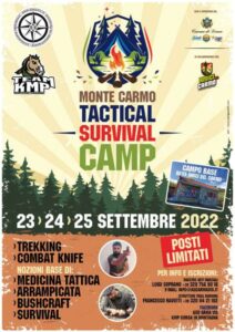 Locandina Tactical Survival Camp
