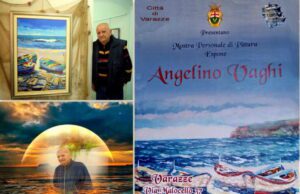 Mostra in ricordo di Angelino Vaghi alla Malocello di Varazze Mostra in ricordo di Angelino Vaghi alla Malocello di Varazze